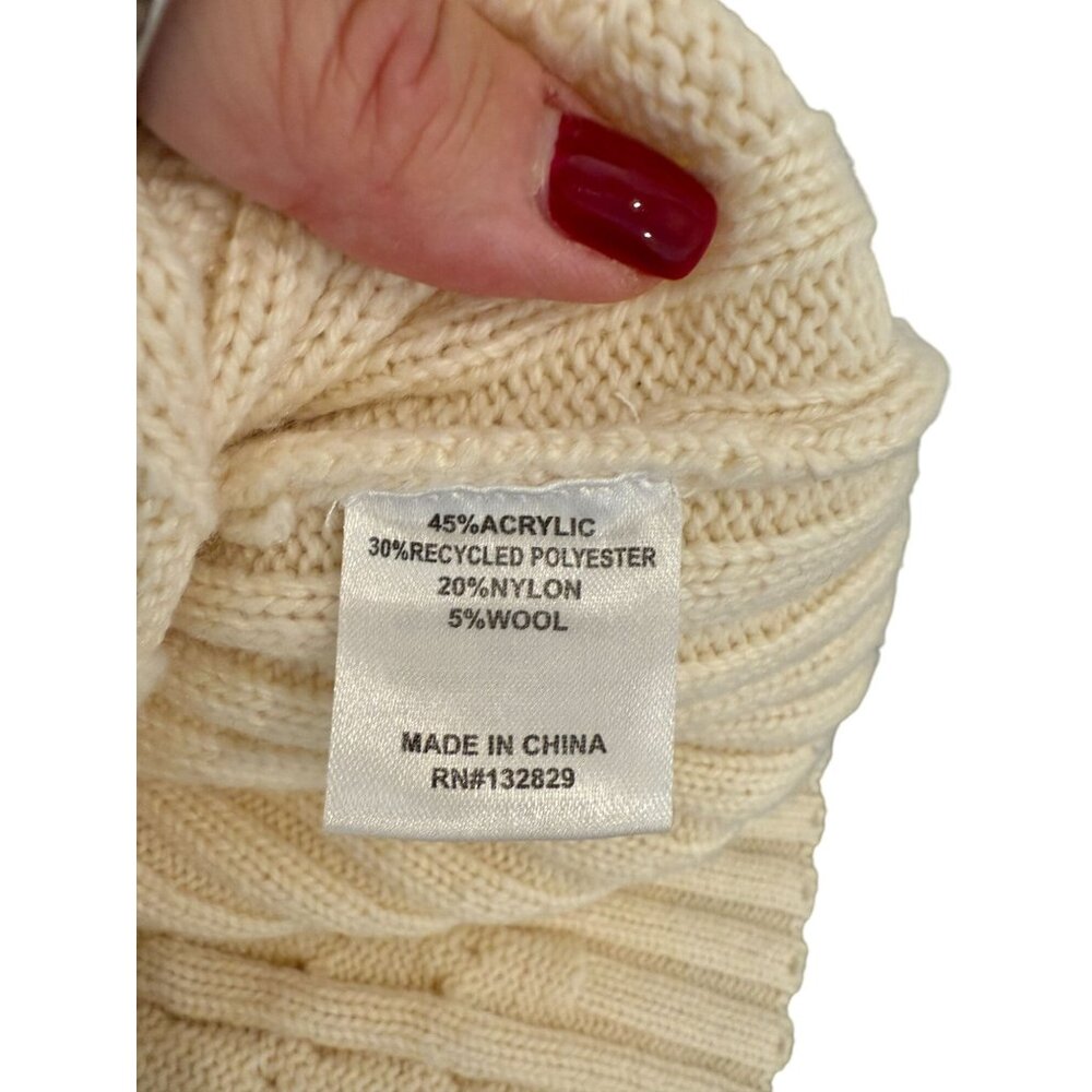 Lovers & Friends Ivory White Emma Sweater - Size S - Picture 8 of 8